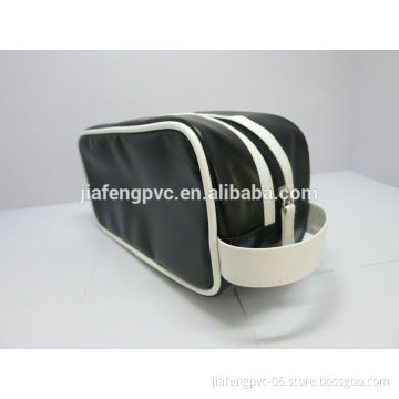 Classic Black and White Wash Bag for Men